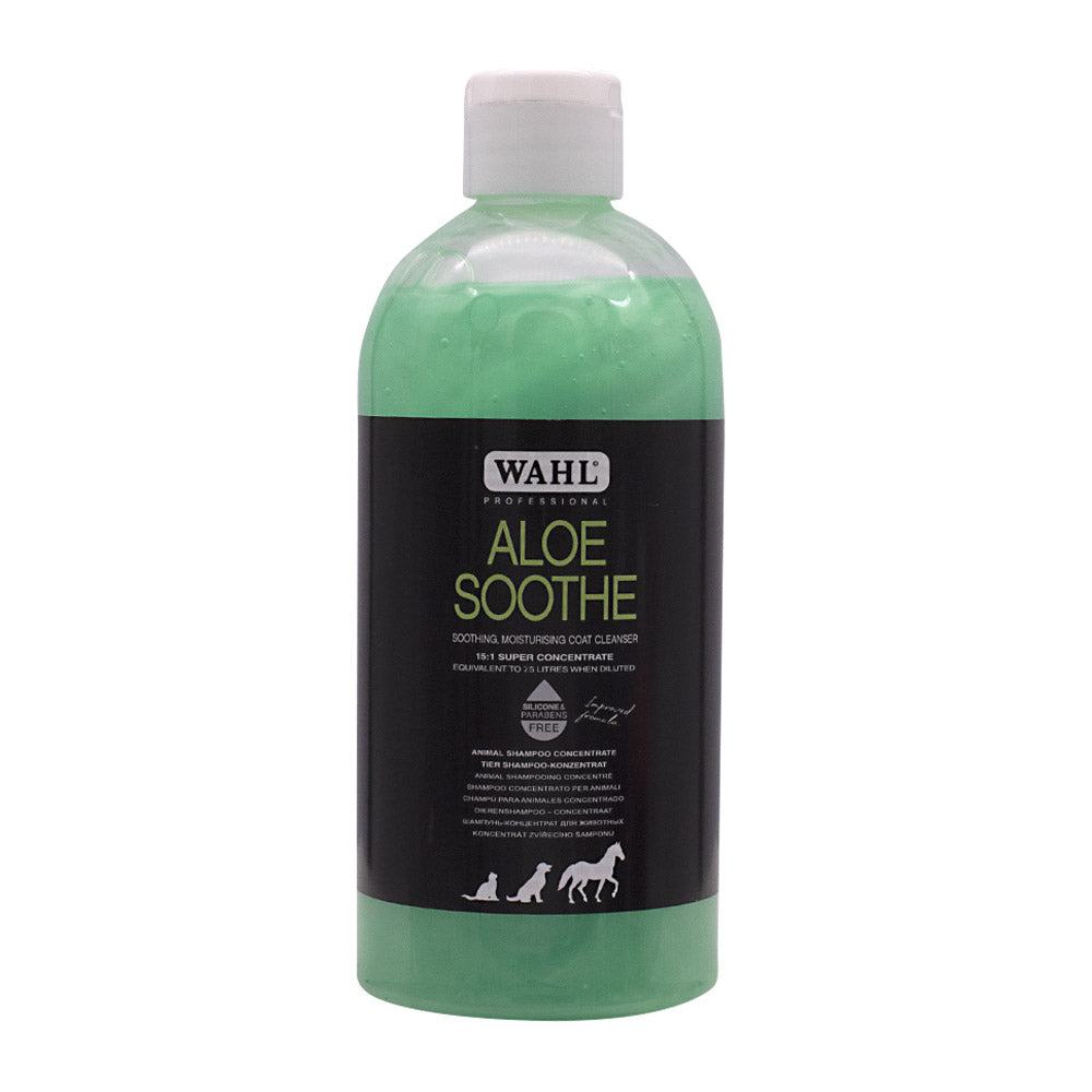 Wahl Pro Pet Aloe Soothe Shampoo 500ml - shampoo all'aloe concentrato per animal