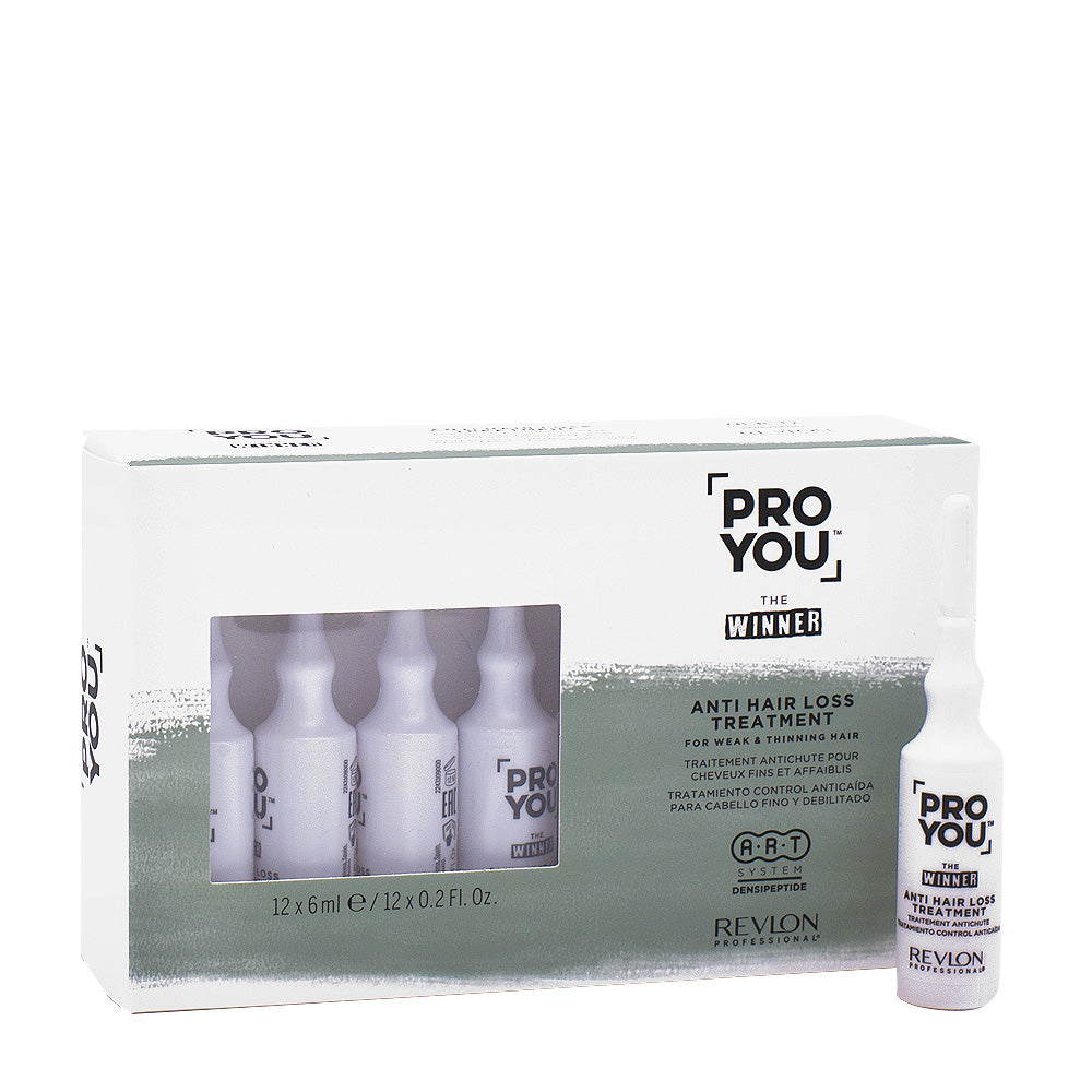 Revlon Pro You The Winner Anti Hair Loss Treatment 12x6ml - fiale rinforzanti