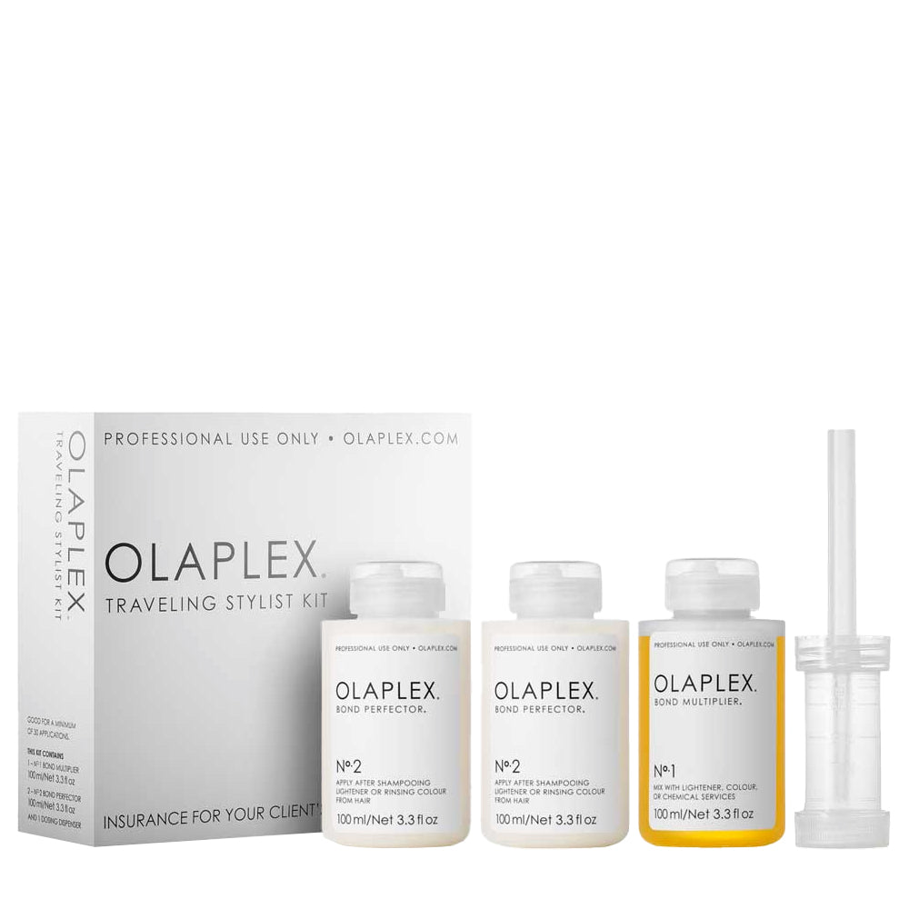 Olaplex Traveling Stylist Kit N° 1 100ml 2x N° 2 100ml - trio set ristrutturante