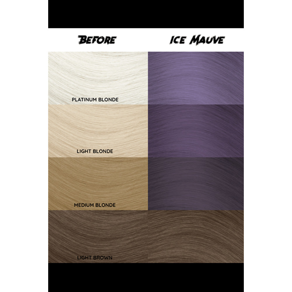 Crazy Color Ice Mauve no 75, 100ml - crema colorante ghiaccio malva