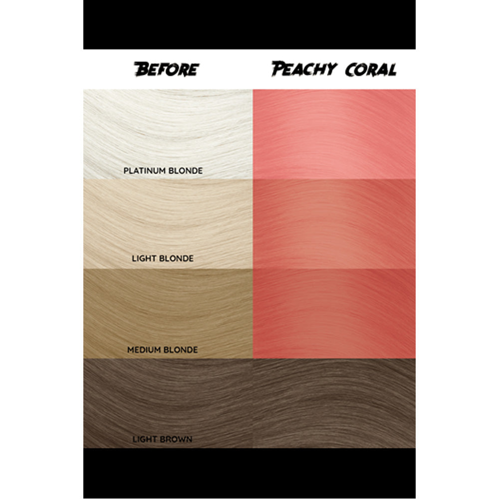 Crazy Color Peachy Coral no 70, 100ml - crema colorante pesca corallo