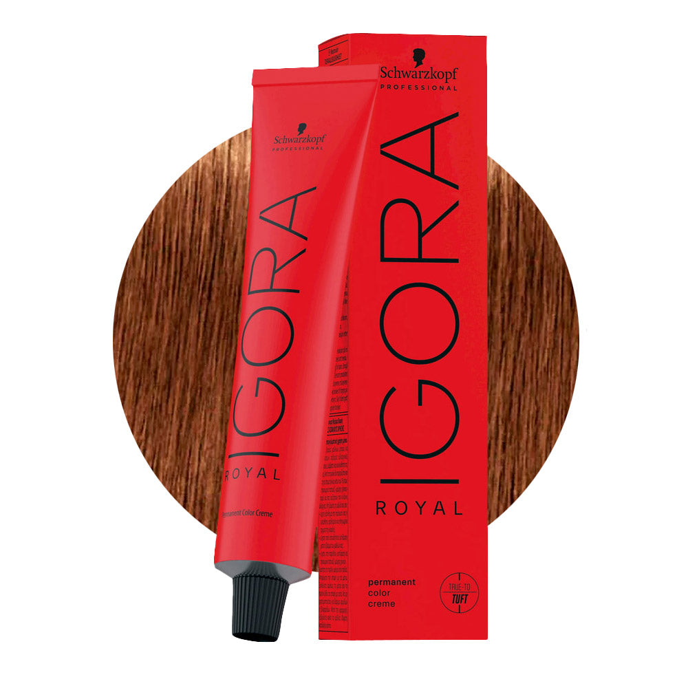Schwarzkopf Igora Royal 7-76 Biondo Medio Rame Cioccolato 60ml