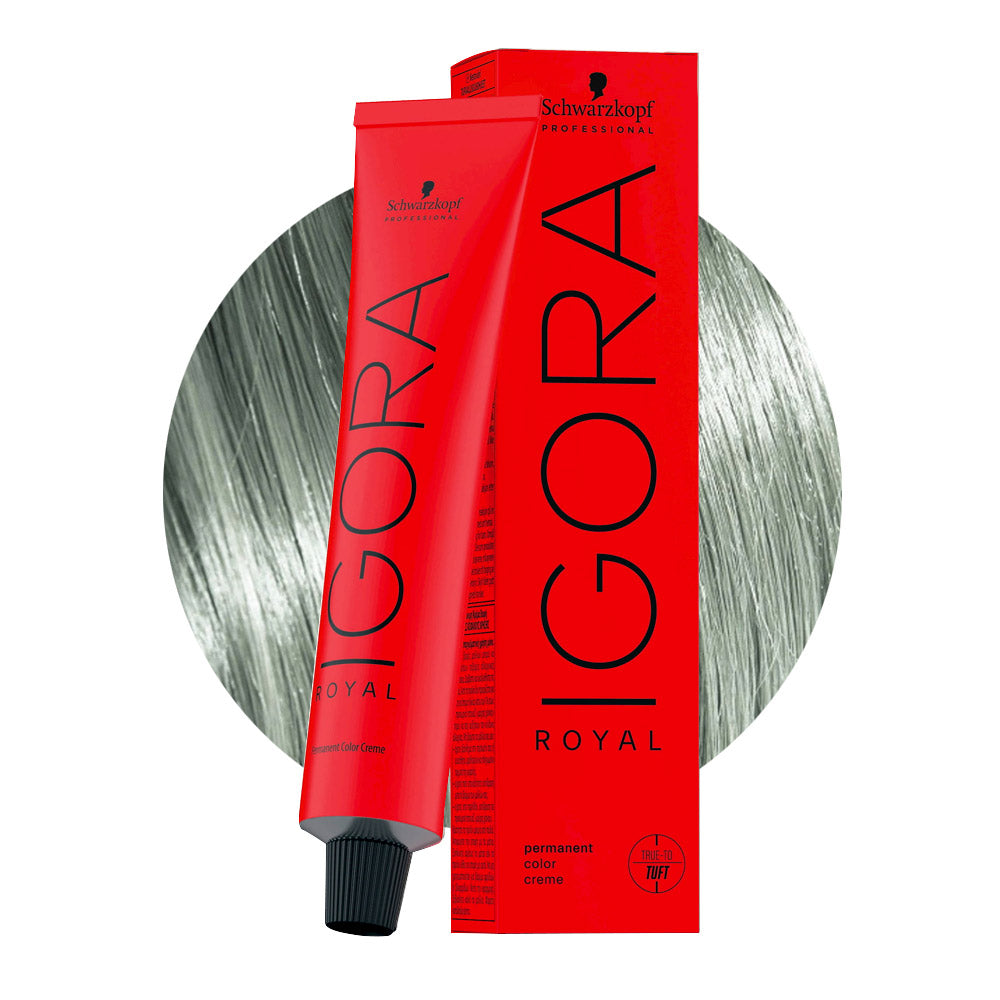 Schwarzkopf Igora Royal 9,5-314 Biondo Platino Matt Cendre Beige 60ml