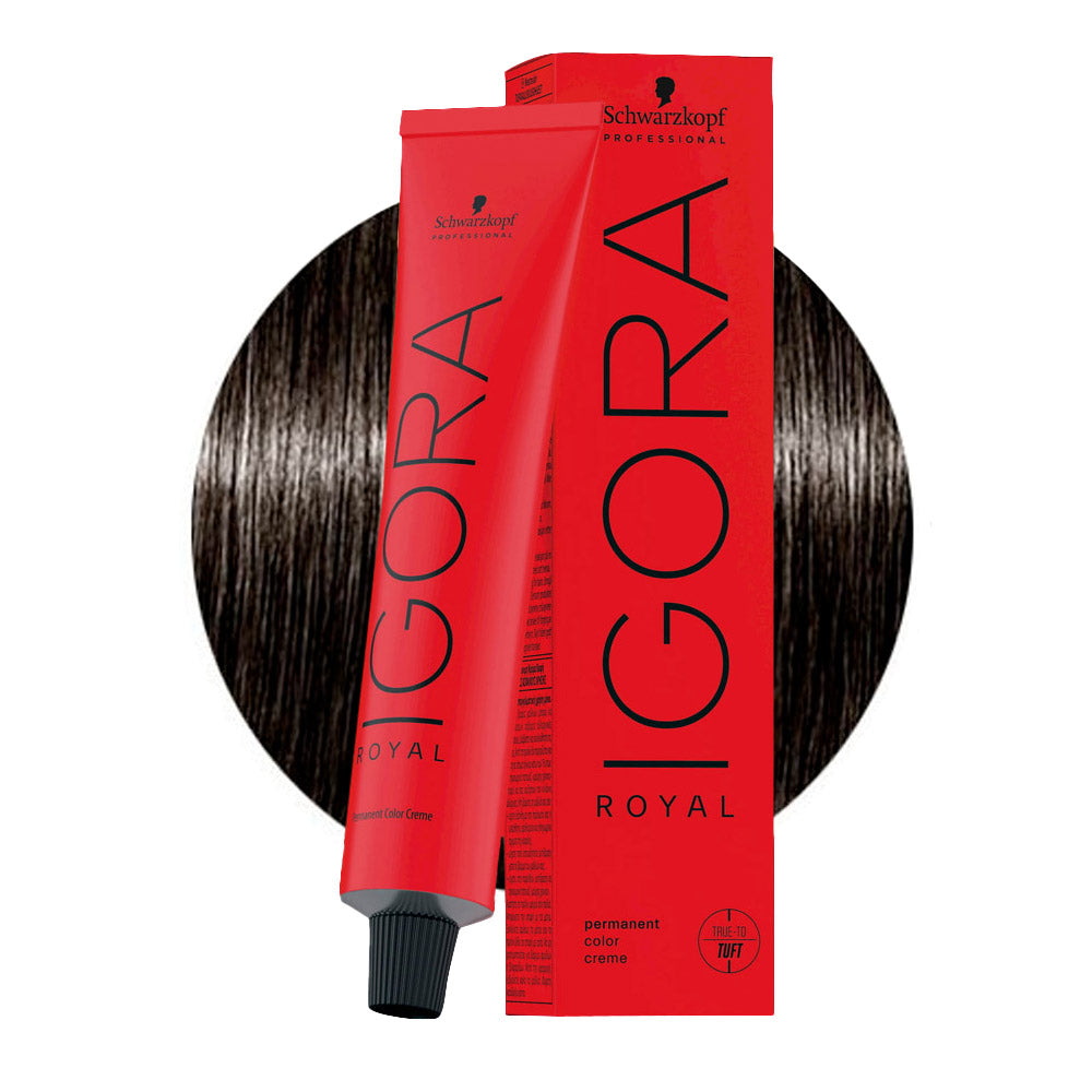 Schwarzkopf Igora Royal 5-13 Castano Chiaro Cendrè Extra Matt 60ml