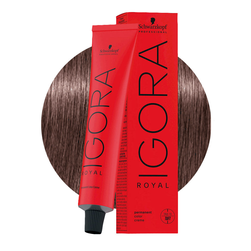 Schwarzkopf Igora Royal 7-48 Biondo Medio Beige Rosso 60ml