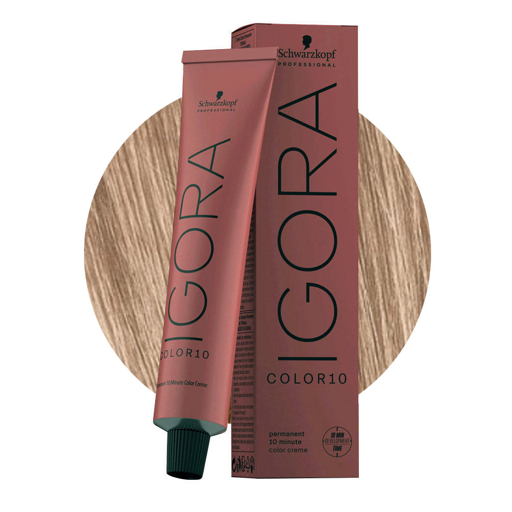 Schwarzkopf Igora Color 10 9-12 Biondo Chiarissimo Cendrè Cenere 60ml