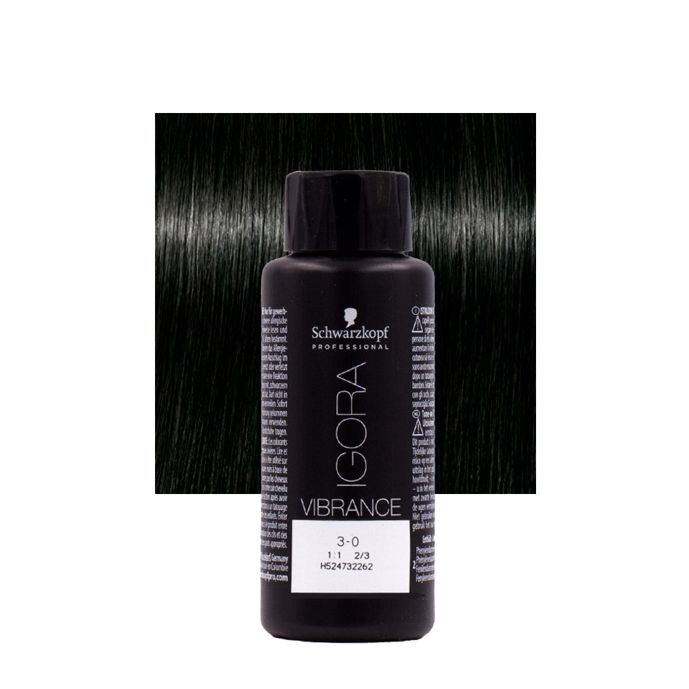 Schwarzkopf Igora Vibrance 3-0 Castano Scuro Naturale 60ml