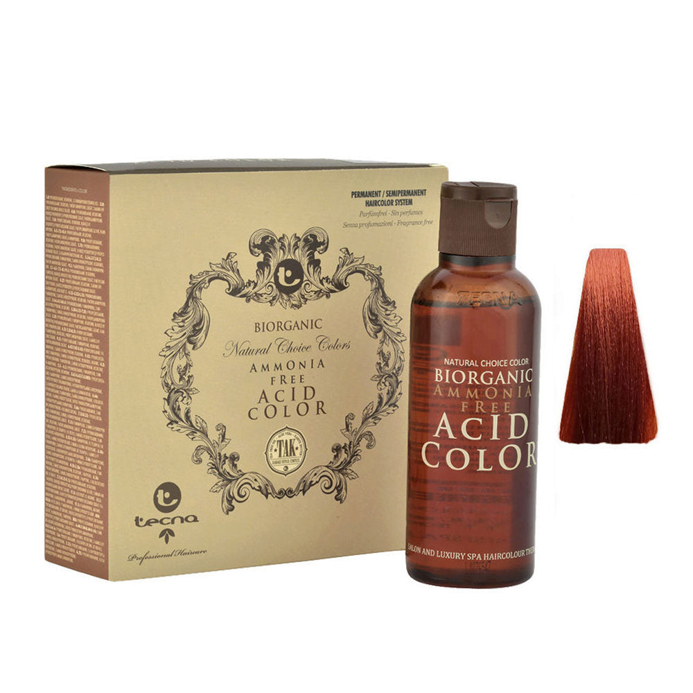 8.44 Biondo Chiaro Rame Intenso Tecna NCC Biorganic Acid Color 3x130ml