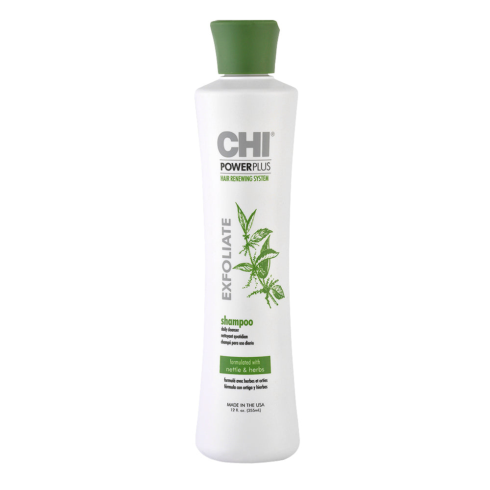 CHI Powerplus Exfoliate Shampoo 355ml - shampoo esfoliante e anticaduta
