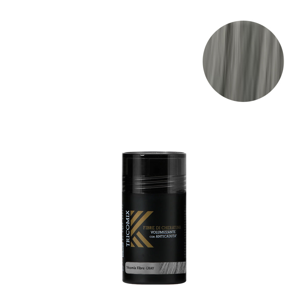 Tricomix Fibre Di Cheratina Grey 12gr - fibre di cheratina volumizzanti
