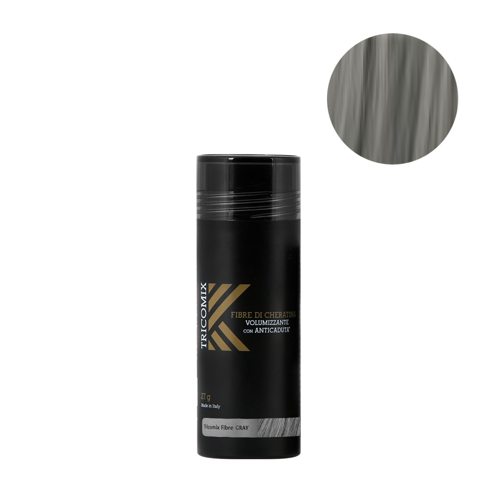 Tricomix Fibre Di Cheratina Gray 27gr - fibre di cheratina volumizzanti
