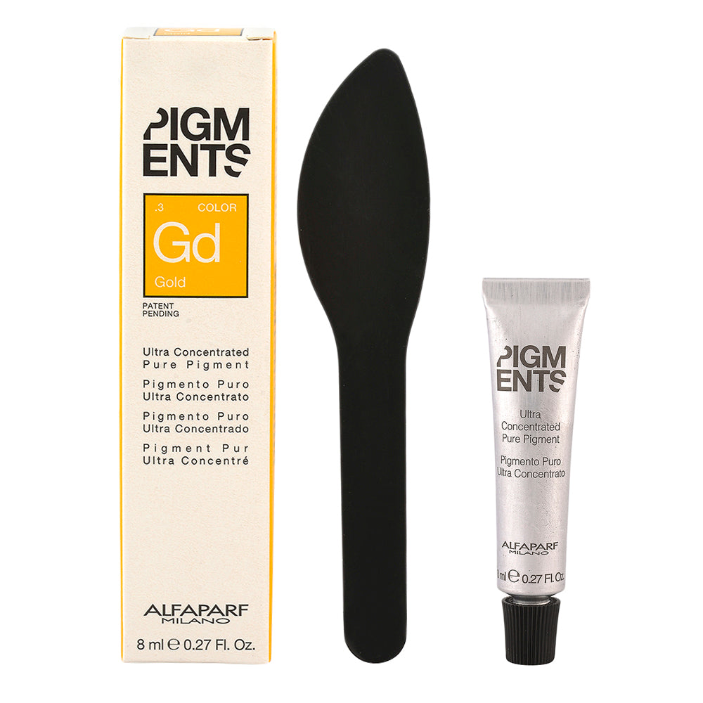Alfaparf Milano Pigments Gd .3 Gold 8ml - pigmento puro dorato