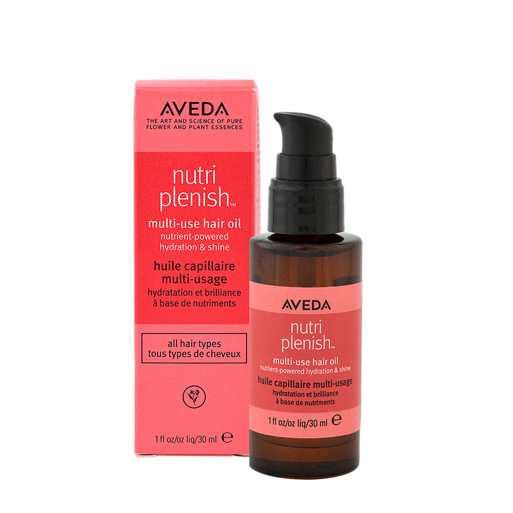 Aveda Nutri Plenish Multi Use Hair Oil 30ml - olio idratante per capelli secchi