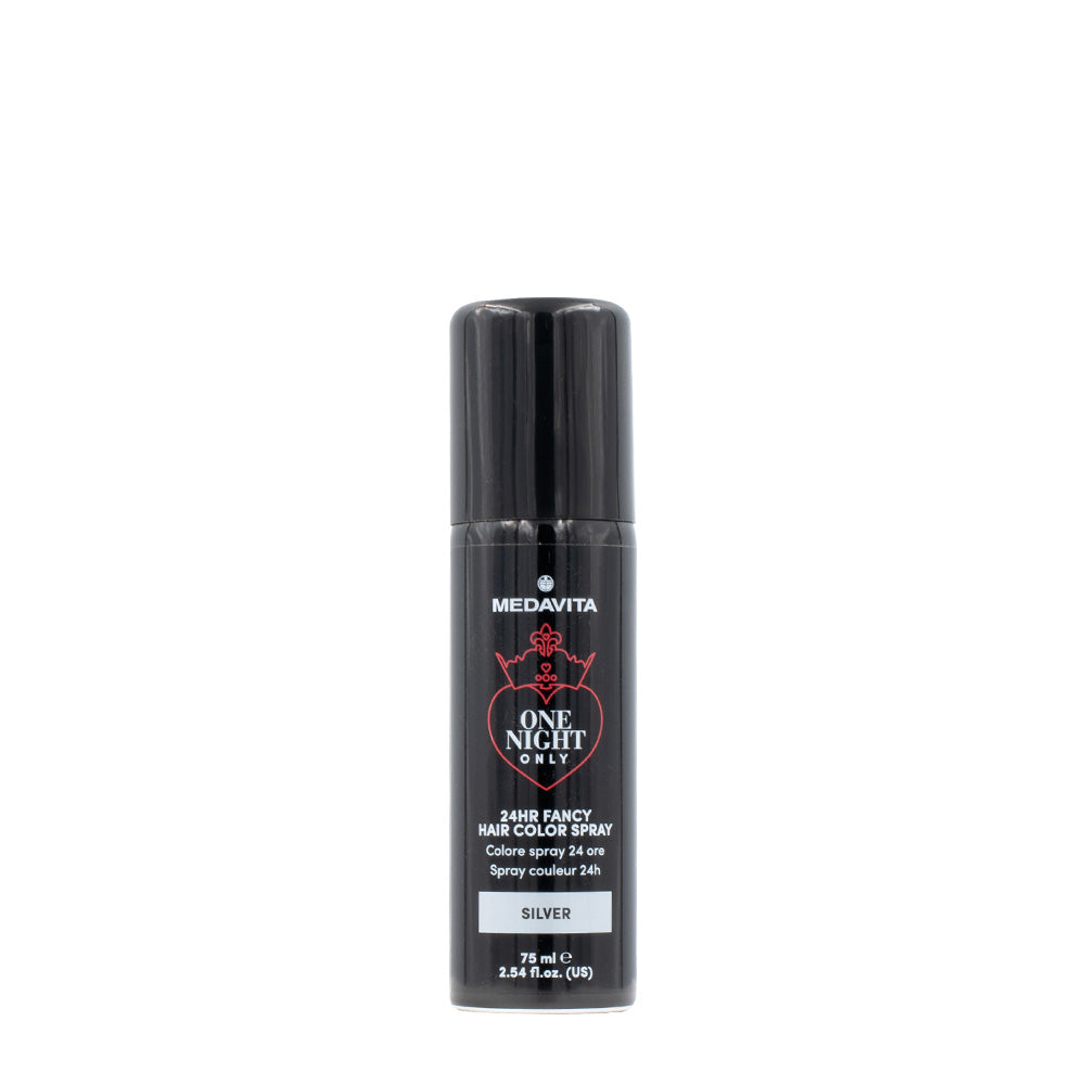 Medavita 24h Fancy Hair Color Spray Silver 75ml - colore spray argento
