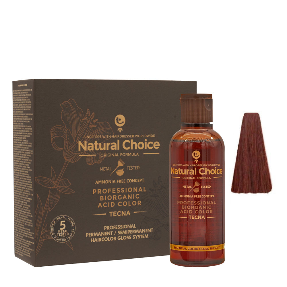 5.6 Castano Chiaro Rosso Tecna NCC Biorganic Acid Color 3x130ml
