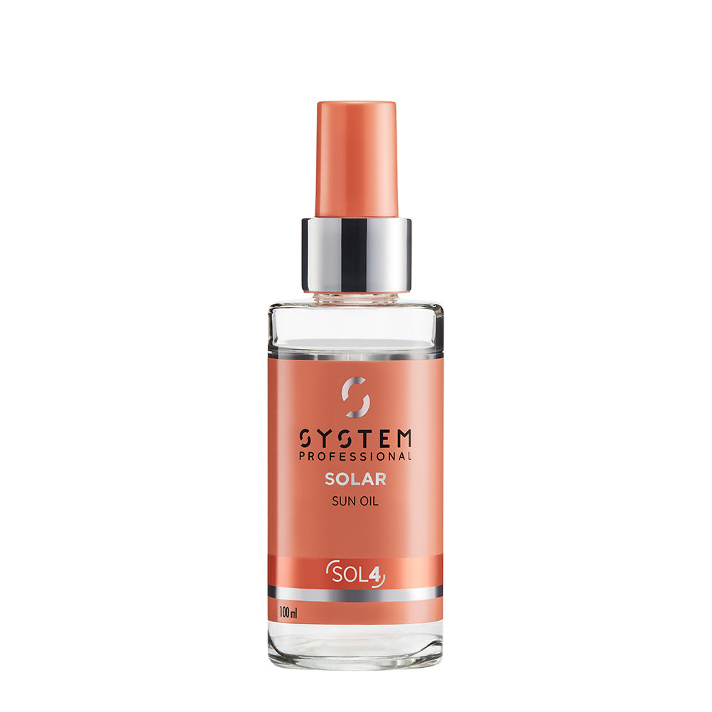 System Professional Solar Sun Oil SOL4, 100ml - Olio Solare per Capelli