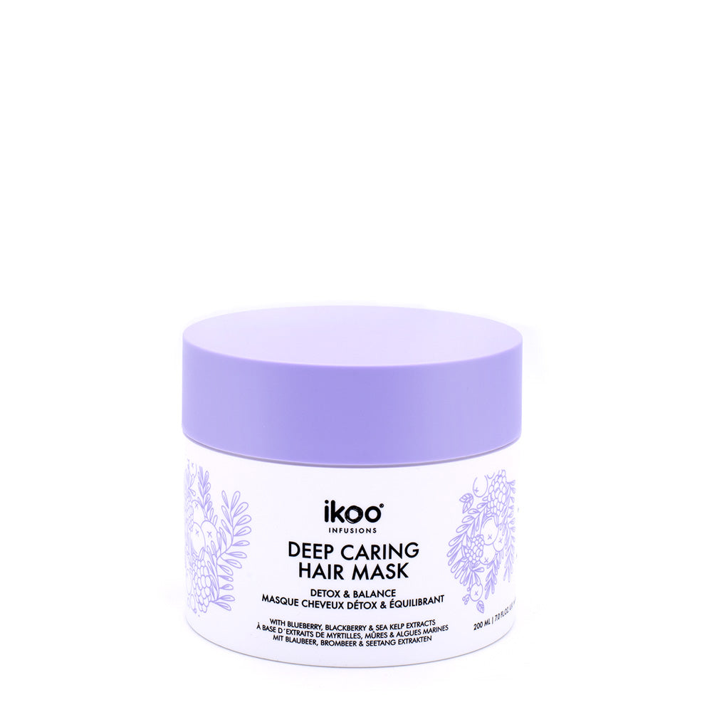 Ikoo Mask Detox & Balance 200ml - maschera detossinante per capelli fragili