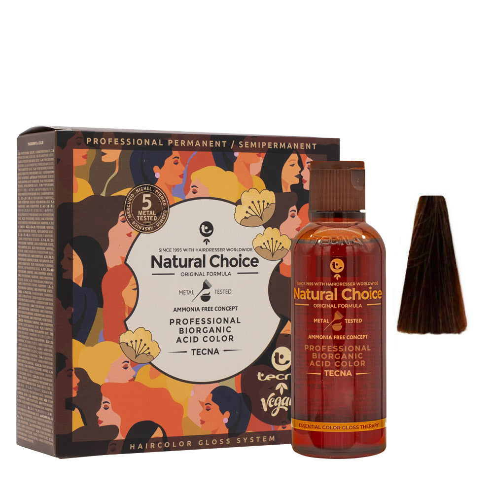 4.53 Castano Wood Intenso Tecna NCC Biorganic Acid Color 3x130ml