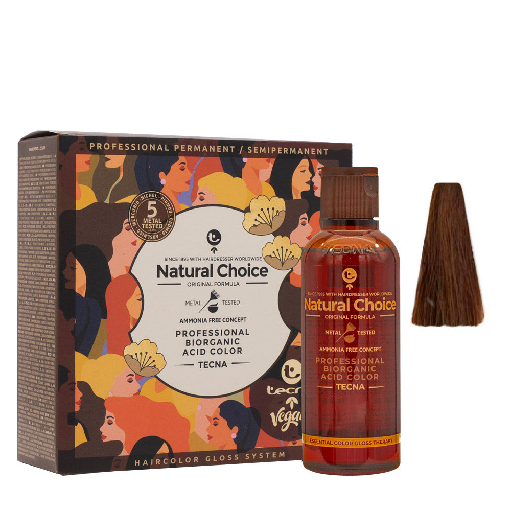 5.35 Castano Chiaro Wood naturale Tecna NCC Biorganic Acid Color 3x130ml