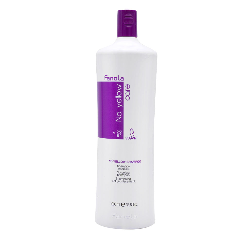 Fanola No Yellow Shampoo 1000ml - shampoo antigiallo