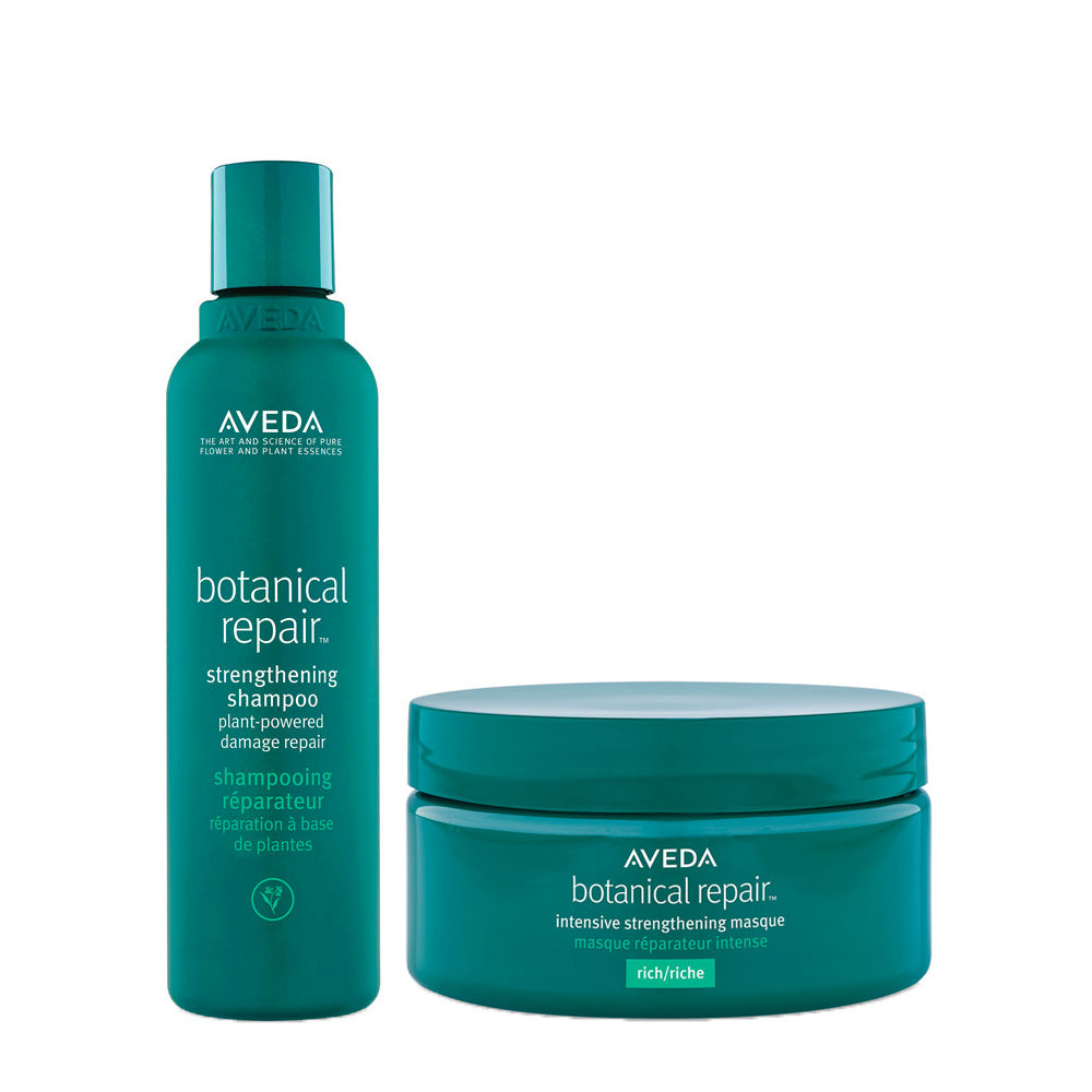 Aveda Botanical Repair Strengthening Shampoo 200ml Intensive Masque Rich 200ml