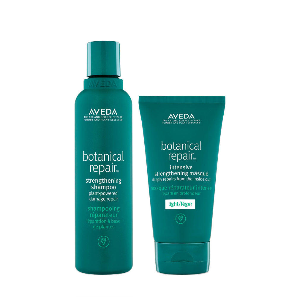 Aveda Botanical Repair Strengthening Shampoo 200ml Intensive Masque Light 150ml