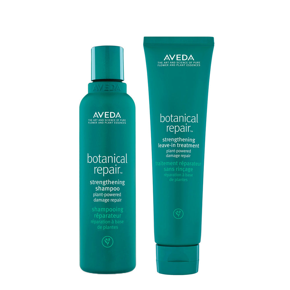 Aveda Botanical Repair Strengthening Shampoo 200ml Leave In Treatment 100ml