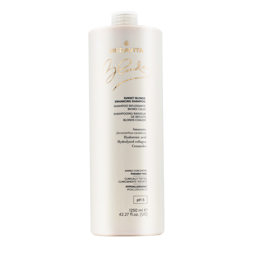 Medavita Blondie Sunset Blonde Enhancing Shampoo 1250ml