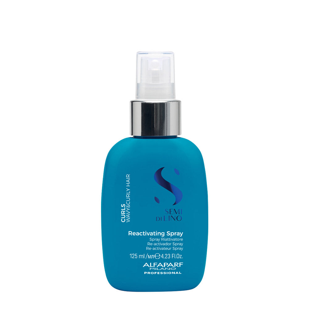 Alfaparf Milano Semi di Lino Curls Reactivating Spray 125ml - spray riattivatore