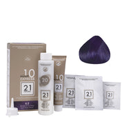 21 Ventuno Kit Colorazione professionale 6.2 Biondo Scuro Viola