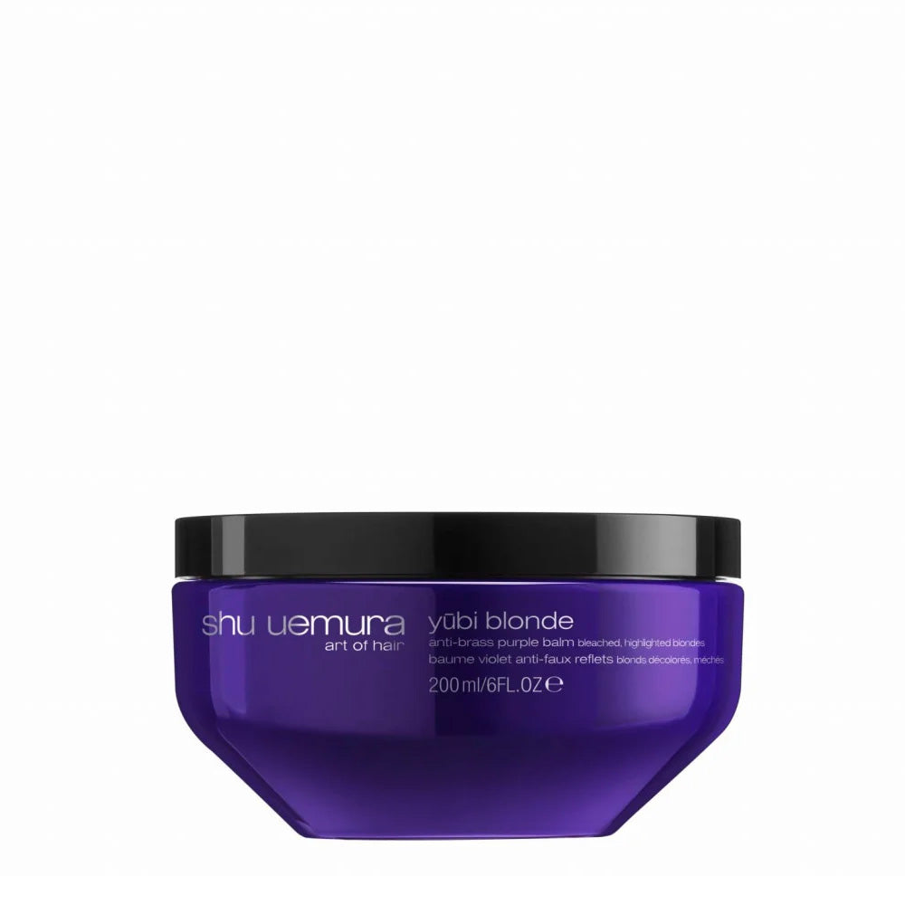 Shu Uemura Yubi Blonde Anti-Brass Purple Balm 200ml - maschera antigiallo