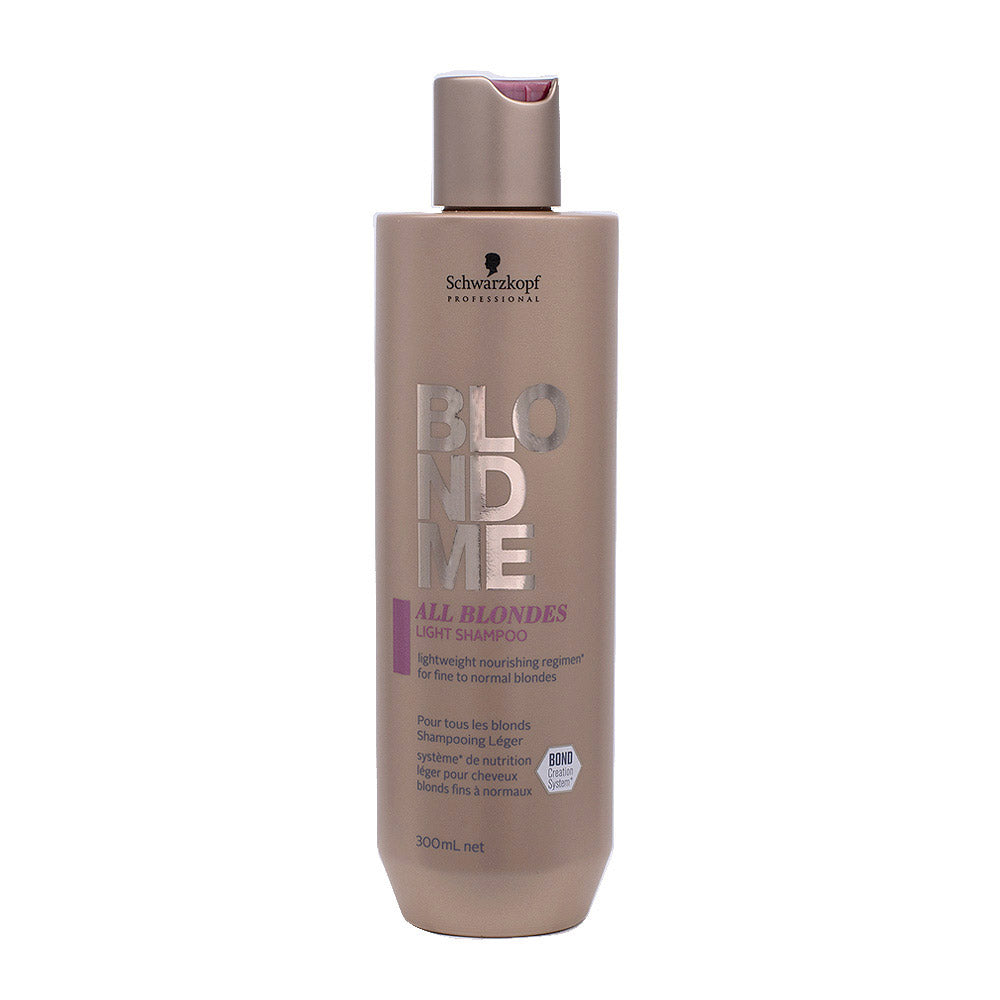 Schwarzkopf Blondme All Blondes Rich Shampoo 300ml - shampoo per capelli grossi
