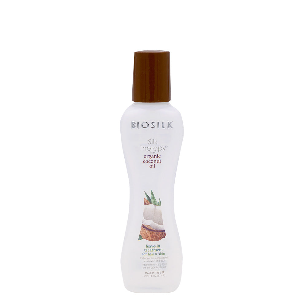 Biosilk Silk Therapy Leave In Treatment Hair Skin With Coconut Oil 67ml
