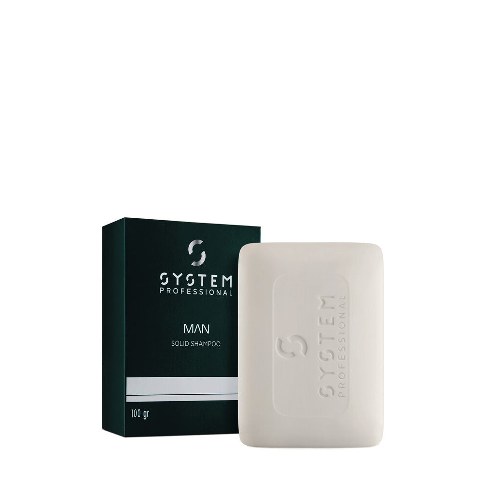 System Professional Man Solid Shampoo 100gr- shampoo solido da viaggio