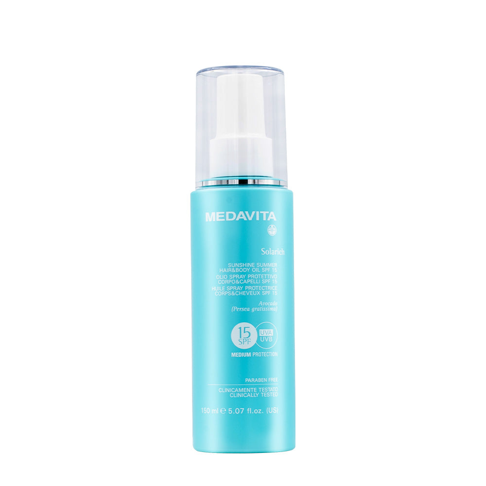 Medavita Solarich Sunshine Summer Hair&Body Oil Spf15 150ml