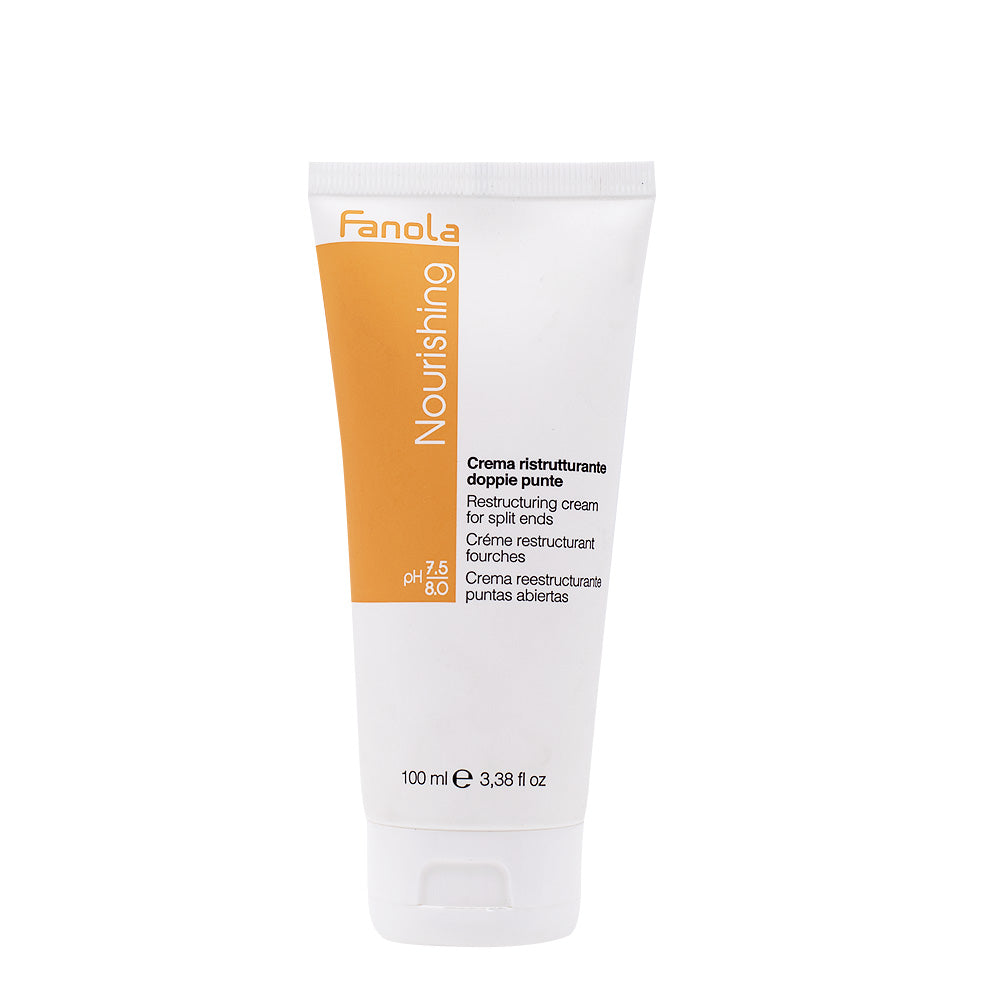 Fanola Nourishing Crema Ristrutturante Doppie Punte 100ml - capelli danneggiati