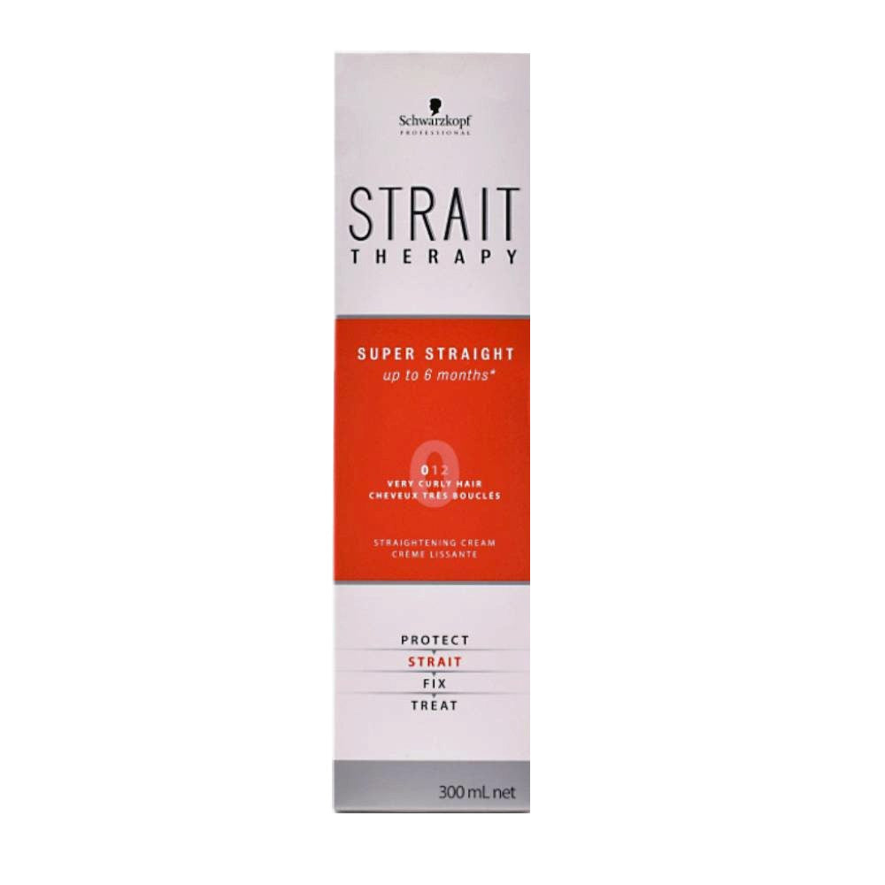 Schwarzkopf Strait Styling Therapy StraighteningVery Curly Hair 0 300ml