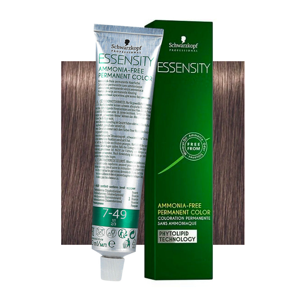 Schwarzkopf Essensity 7-49 Biondo Medio Beige Violetto 60ml