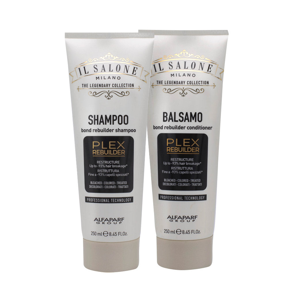 Alfaparf Milano Il Salone Plex Rebuilder Shampoo 250ml Conditioner 250ml
