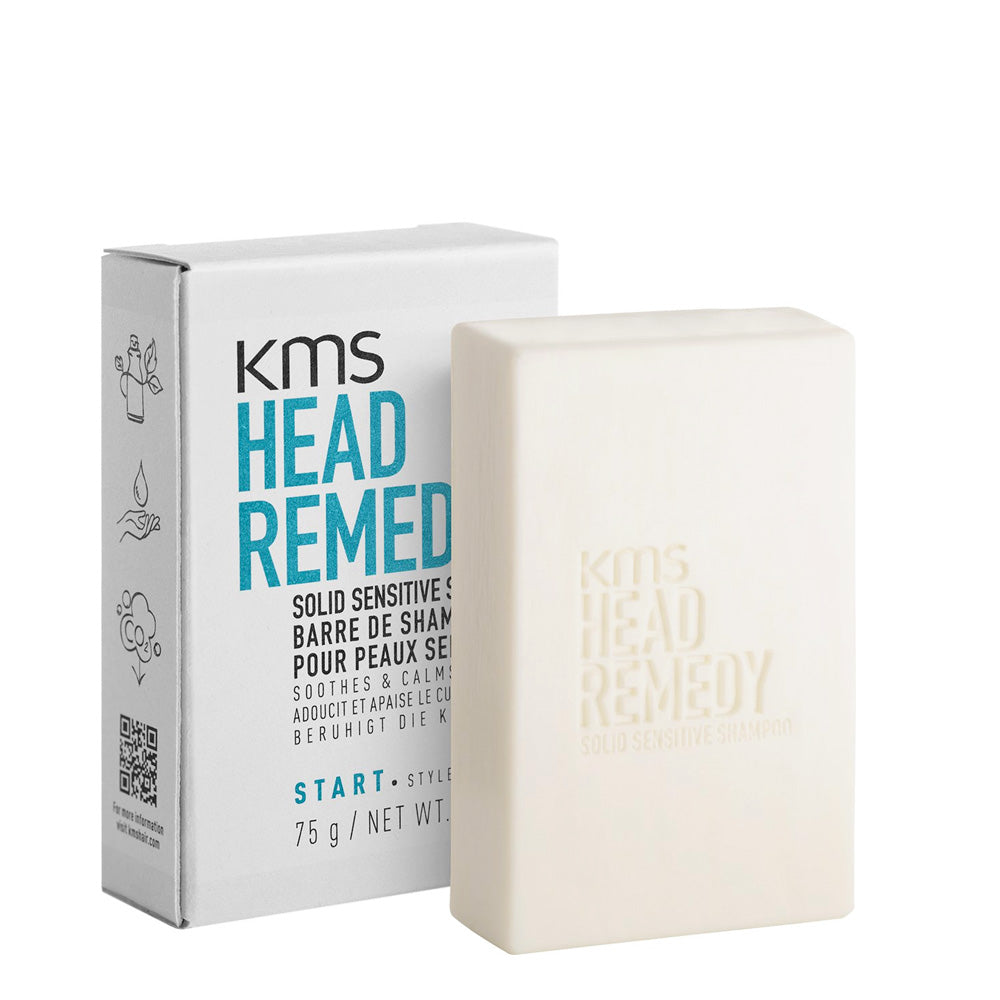 Kms Head  Remedy Solid Sensitive Shampoo 75gr - shampoo solido