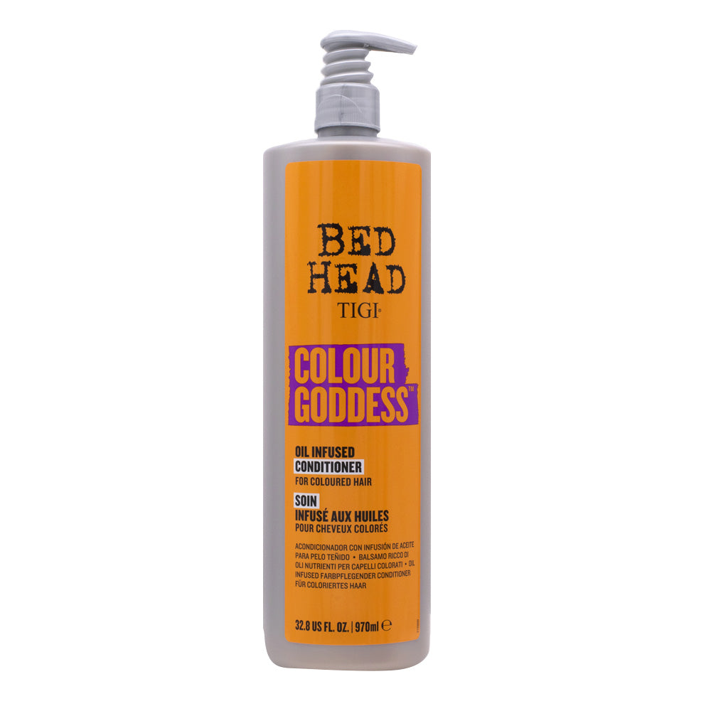 Tigi Colour Goddess Oil Infused Conditioner 970ml - balsamo per capelli colorati