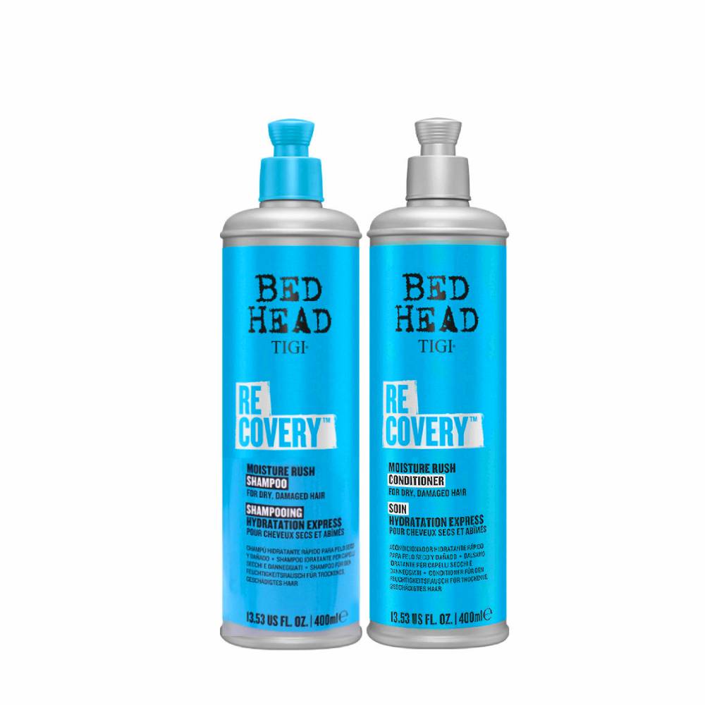 Tigi Bed Head Recovery Moisture Rush Shampoo 400ml Conditioner 400ml