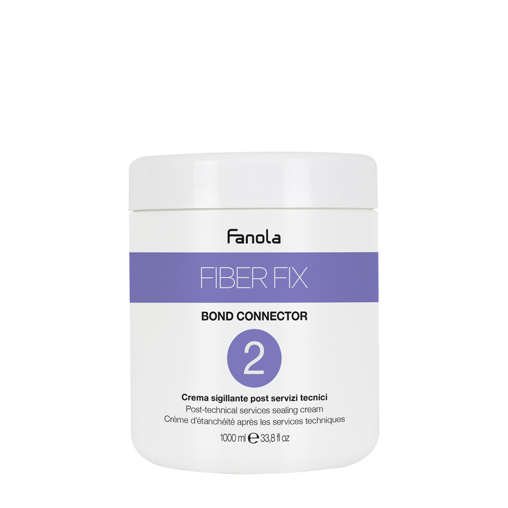 Fanola Fiber Fix Bond Connector n°2 1000ml-crema sigillante post servizi tecnici