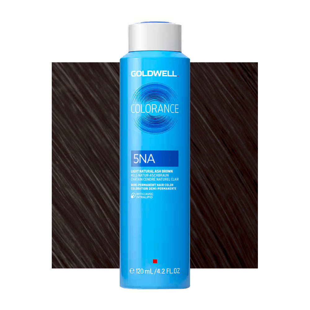 5NA Castano chiaro cenere naturale Goldwell Colorance Cool browns can 120ml