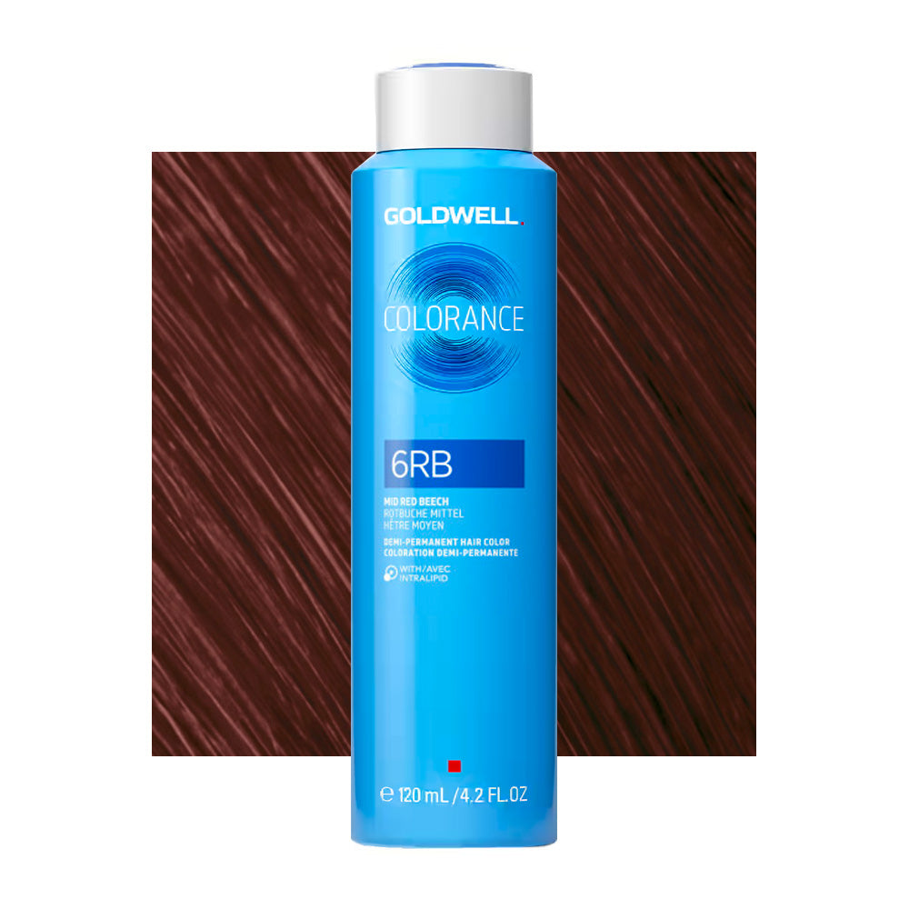 6RB Faggio rosso medio Goldwell Colorance Warm browns can 120ml