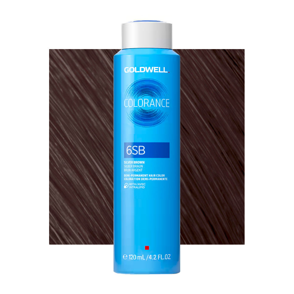 6SB Castano argento Goldwell Colorance Cool browns can 120ml