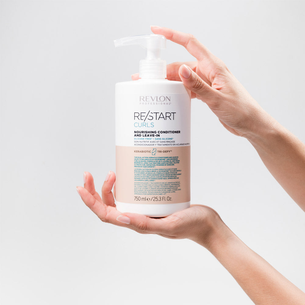 Revlon Restart Nourishing Conditioner Leave In 750ml - balsamo per capelli ricci
