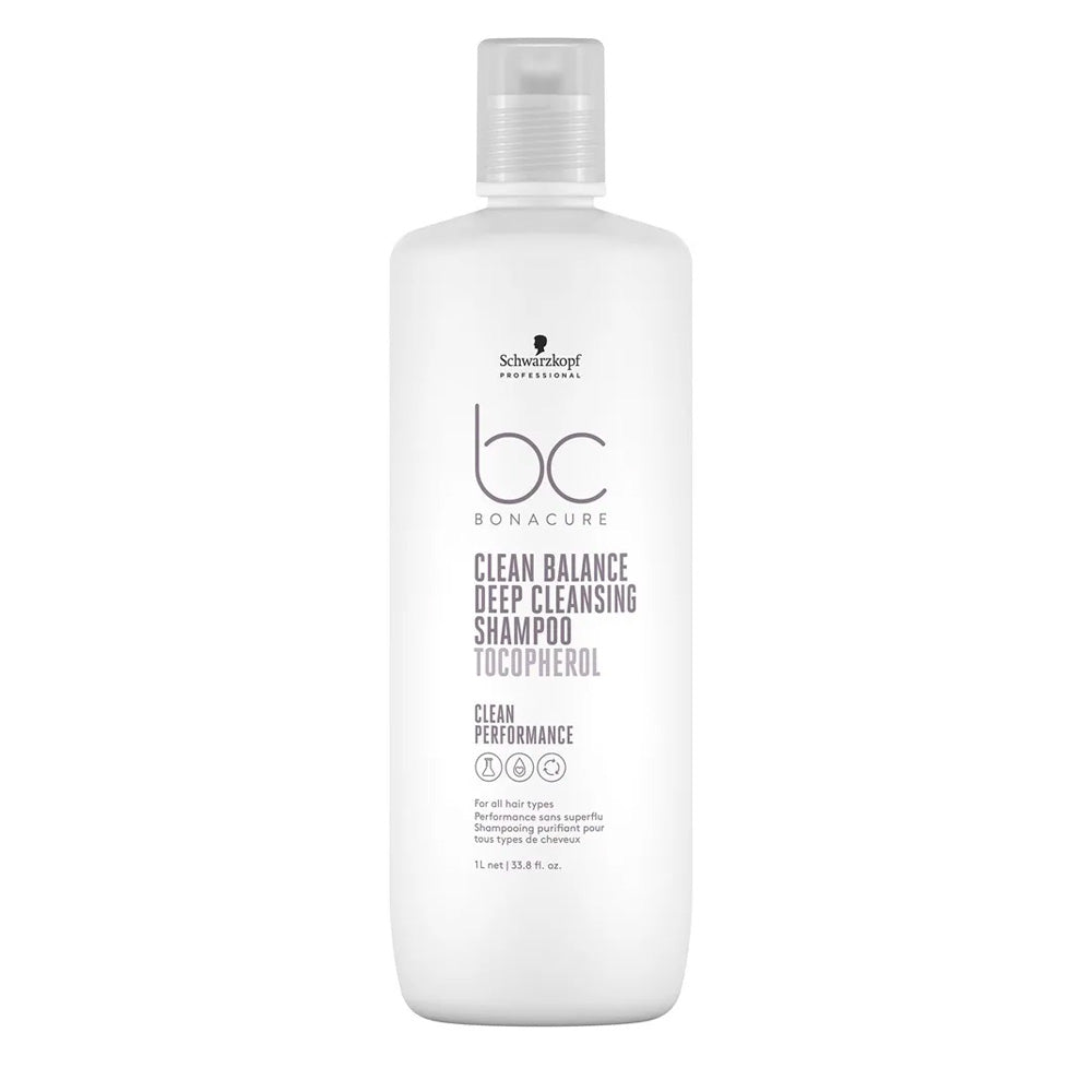 Schwarzkopf BC Bonacure Clean Balance Deep Cleansing Shampoo Tecopherol 1000ml