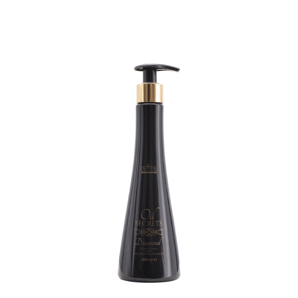 Creattiva Oil Secrets Diamond 200ml - olio gel 3 in 1