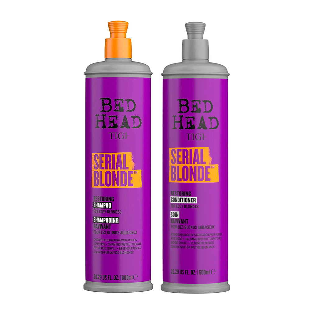 Tigi Bed Head Serial Blonde Shampoo 600ml Conditioner 600ml